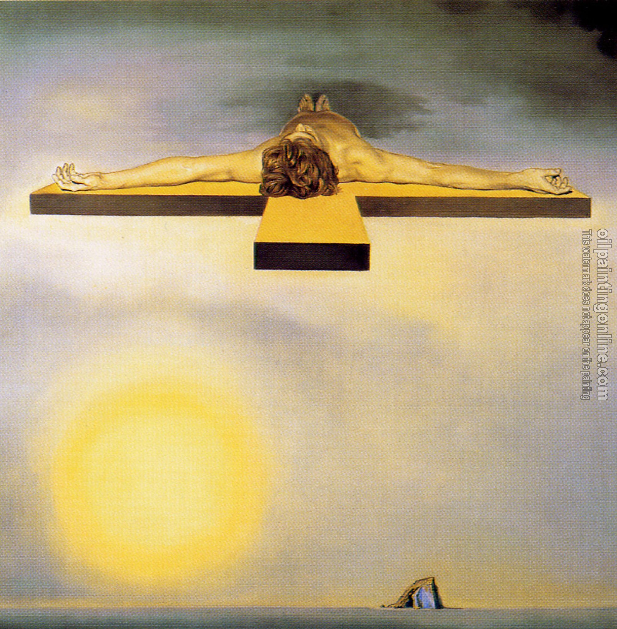 Dali, Salvador - Gala's Christ (Stereoscopic work)